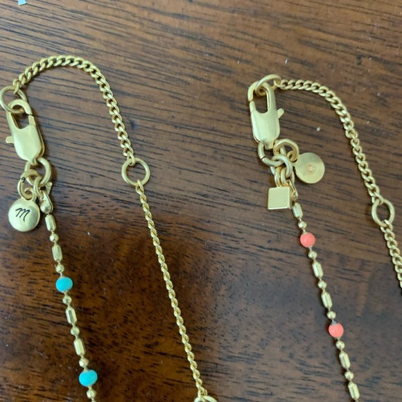 Madewell enamel necklaces. - Picture 2 of 2